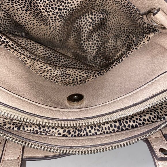 Sole Society Leather Satchel Nude Medium - Picture 16 of 16